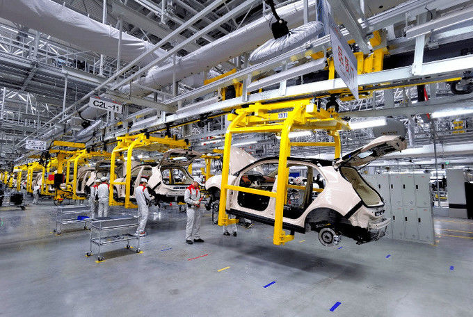 Shaanxi Xianghelixin Automobile Sales Service Co., Ltd. linha de produção do fabricante